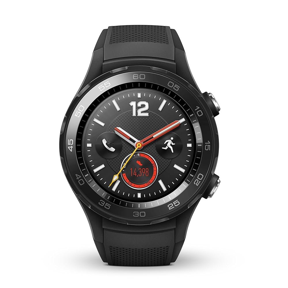 Huawei Watch 2 4G Sport Smartwatch - Black: Amazon.co.uk